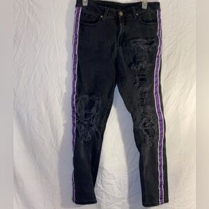 Rue 21 premium denim/stripe jeans for men